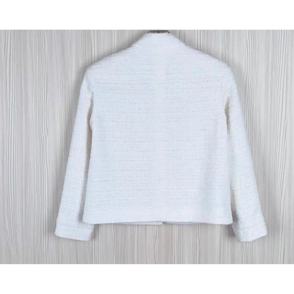 Chanel La Petite Veste Noire Tweed Jacket MultiColor Tweed Very good - Inside View