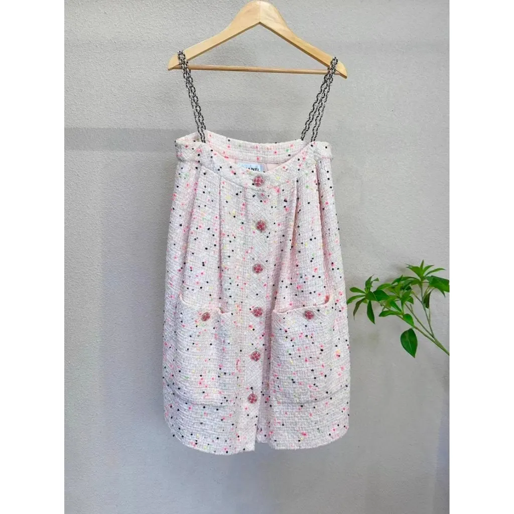 Chanel Cotton Dress MultiColor Cotton Very good - Inside View