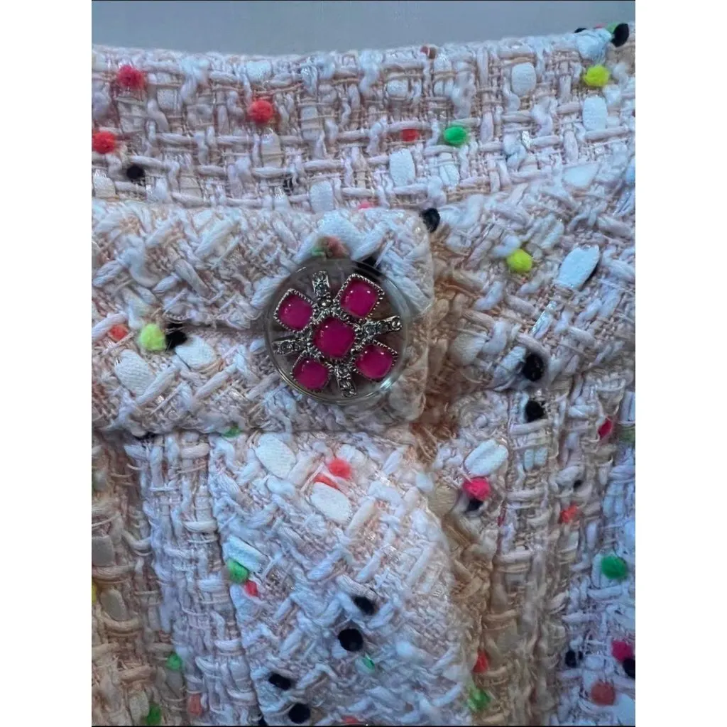 Chanel Cotton Dress MultiColor Cotton Very good - Model View