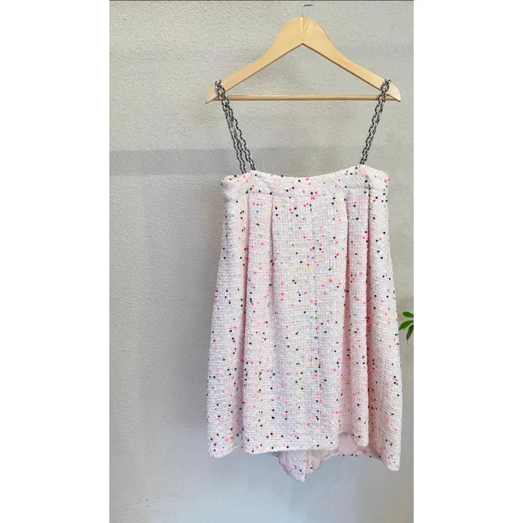 Chanel Cotton Dress MultiColor Cotton Very good - Box View