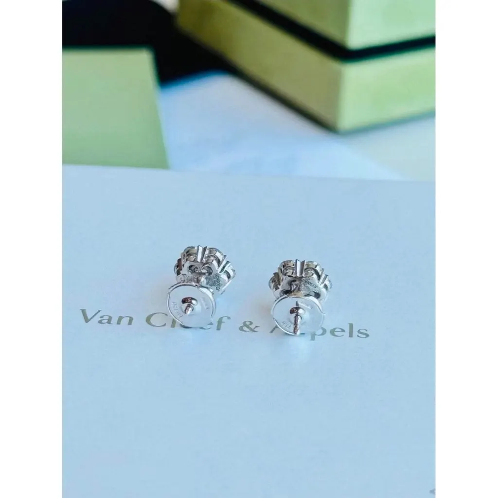 Van Cleef & Arpels Earrings MultiColor Very good - Back View