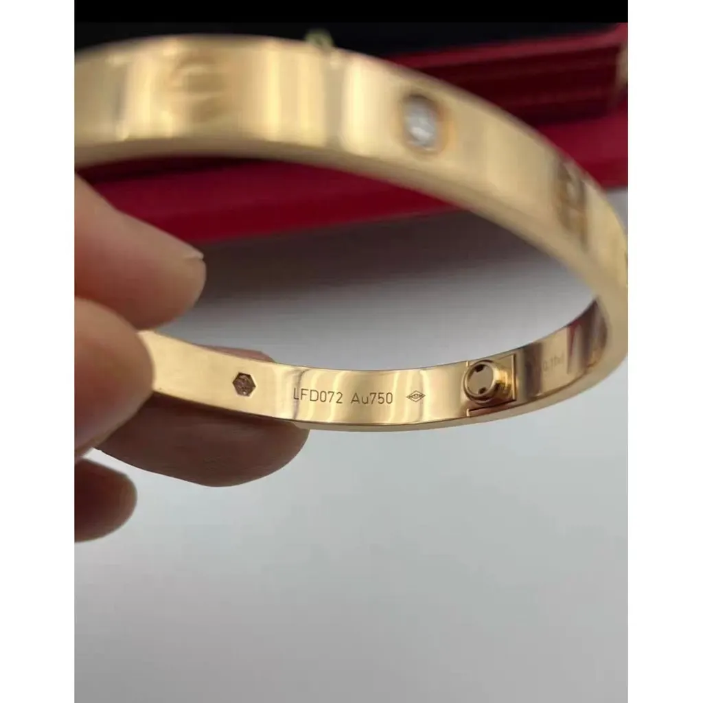 Cartier Love Pink Gold Bracelet MultiColor Very good - Back View
