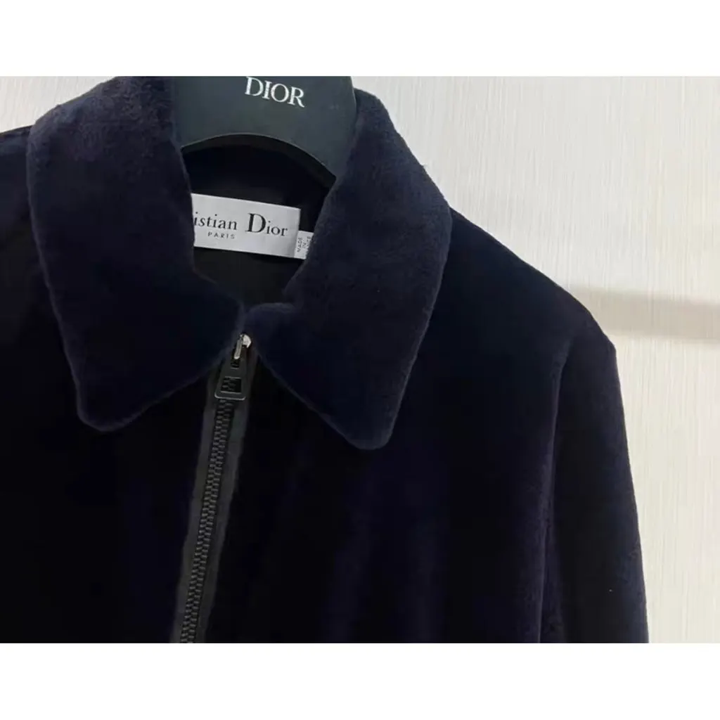 Dior Black Mink Coat Black Very good - Inside View