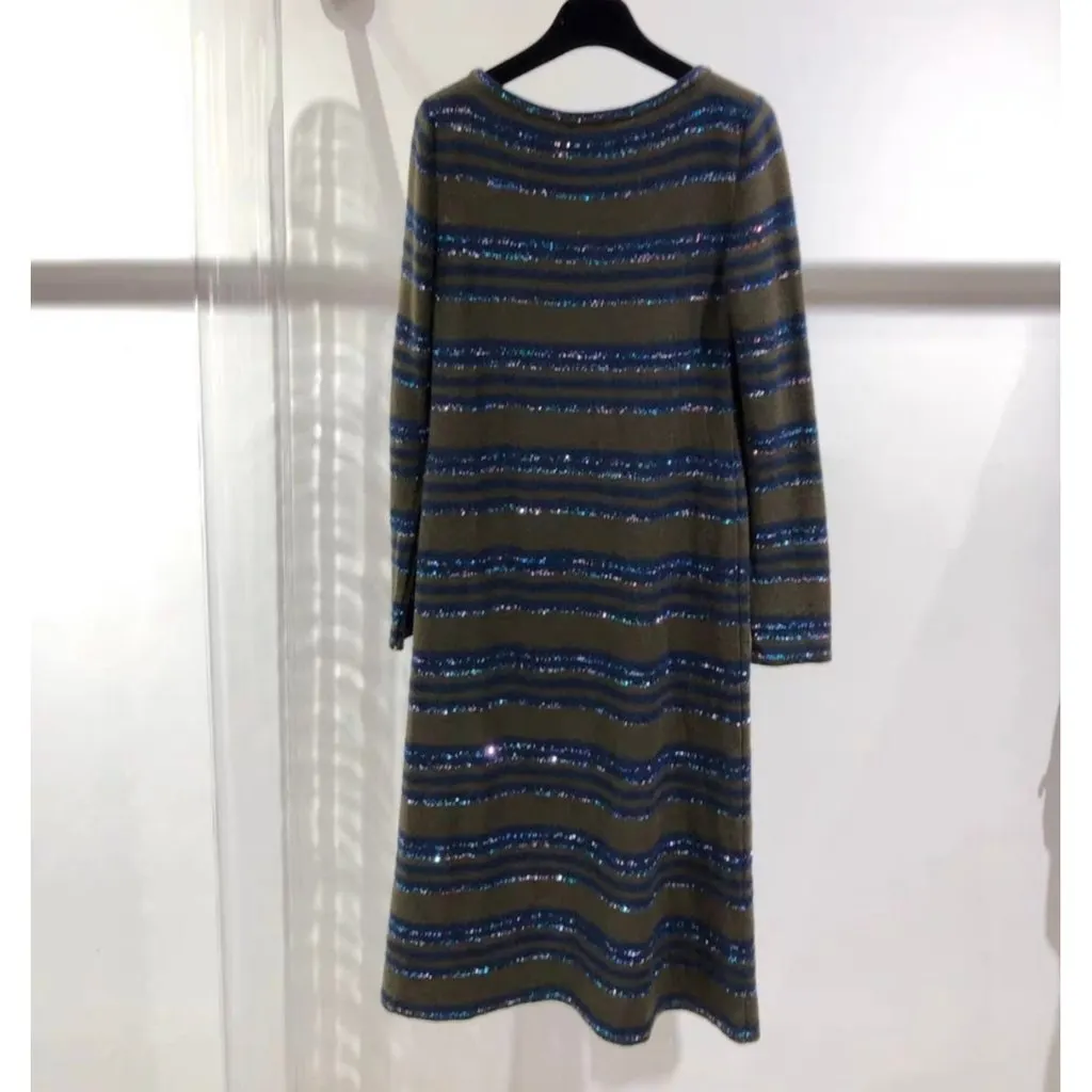 Chanel Cashmere Dress MultiColor Cashmere Very good - Back View