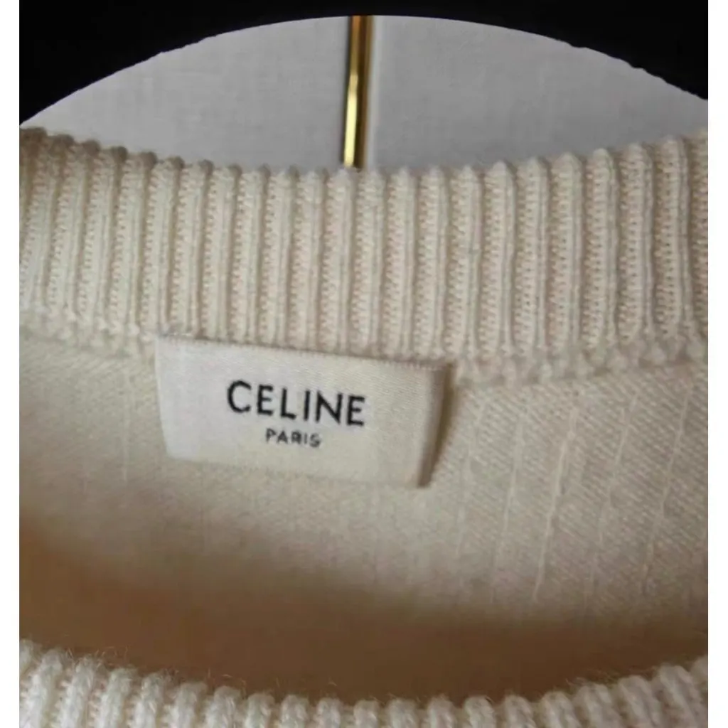 Celine Wool Knitwear MultiColor Wool Very good - Inside View