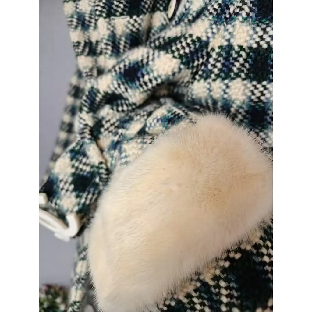 Chanel Wool Coat MultiColor Wool Very good - Inside View