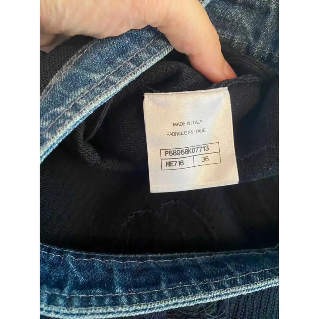 Chanel Cotton Skirt MultiColor Cotton Very good - Inside View