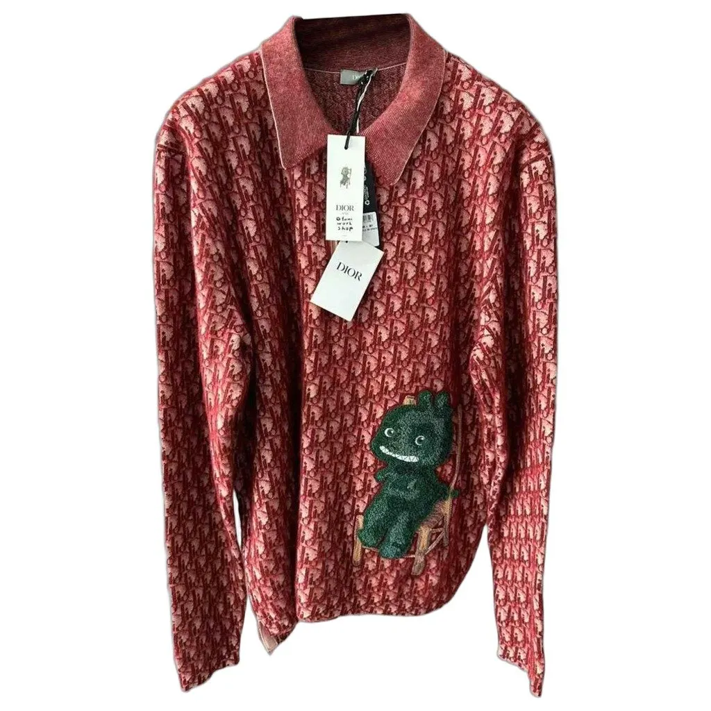 Dior J'Adior Cotton Knitwear MultiColor Cotton Never worn, with tag - Front View