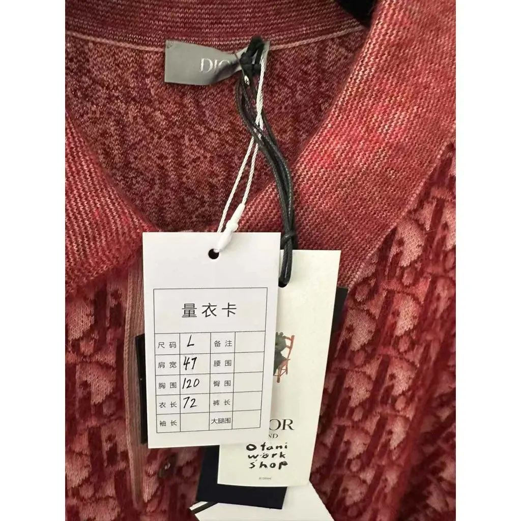 Dior J'Adior Cotton Knitwear MultiColor Cotton Never worn, with tag - Inside View