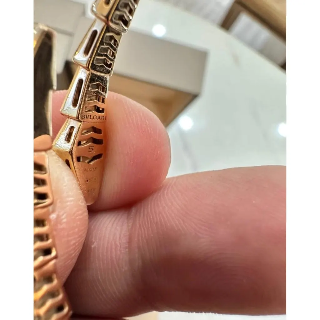 Bvlgari Serpenti Pink Gold Bracelet MultiColor Very good - Back View