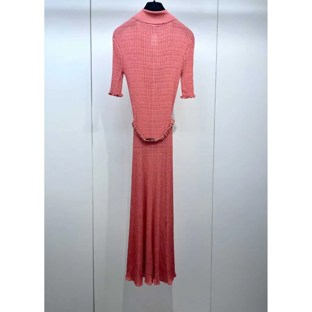 Chanel Viscose Dress MultiColor Viscose Never worn, with tag - Back View