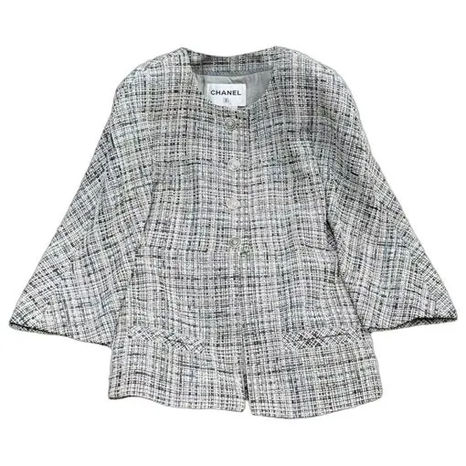 Chanel La Petite Veste Noire Cotton Jacket MultiColor Cotton Very good - Front View