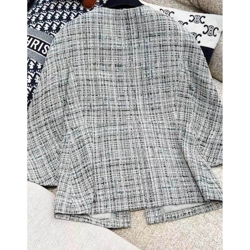 Chanel La Petite Veste Noire Cotton Jacket MultiColor Cotton Very good - Back View