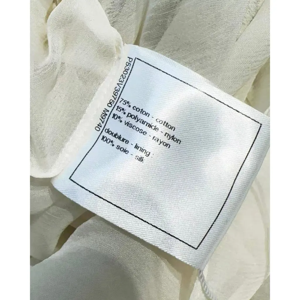 Chanel Cotton Dress MultiColor Cotton Very good - Inside View