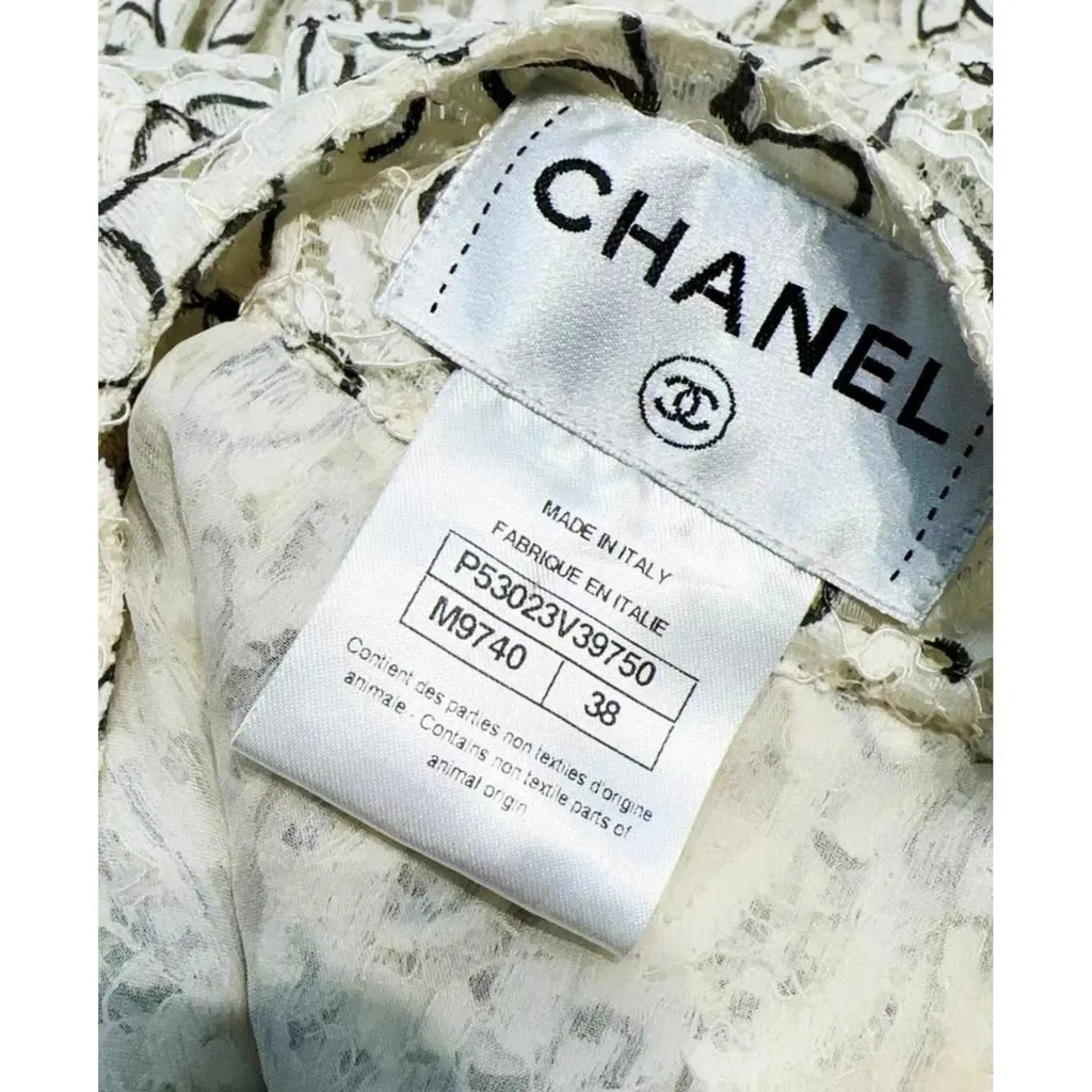 Chanel Cotton Dress MultiColor Cotton Very good - Model View