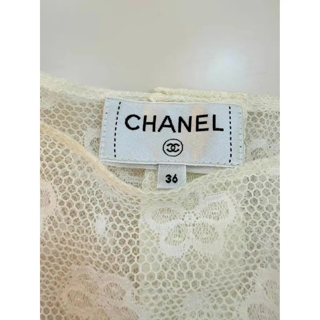 Chanel Cotton Dress MultiColor Cotton Very good - Model View