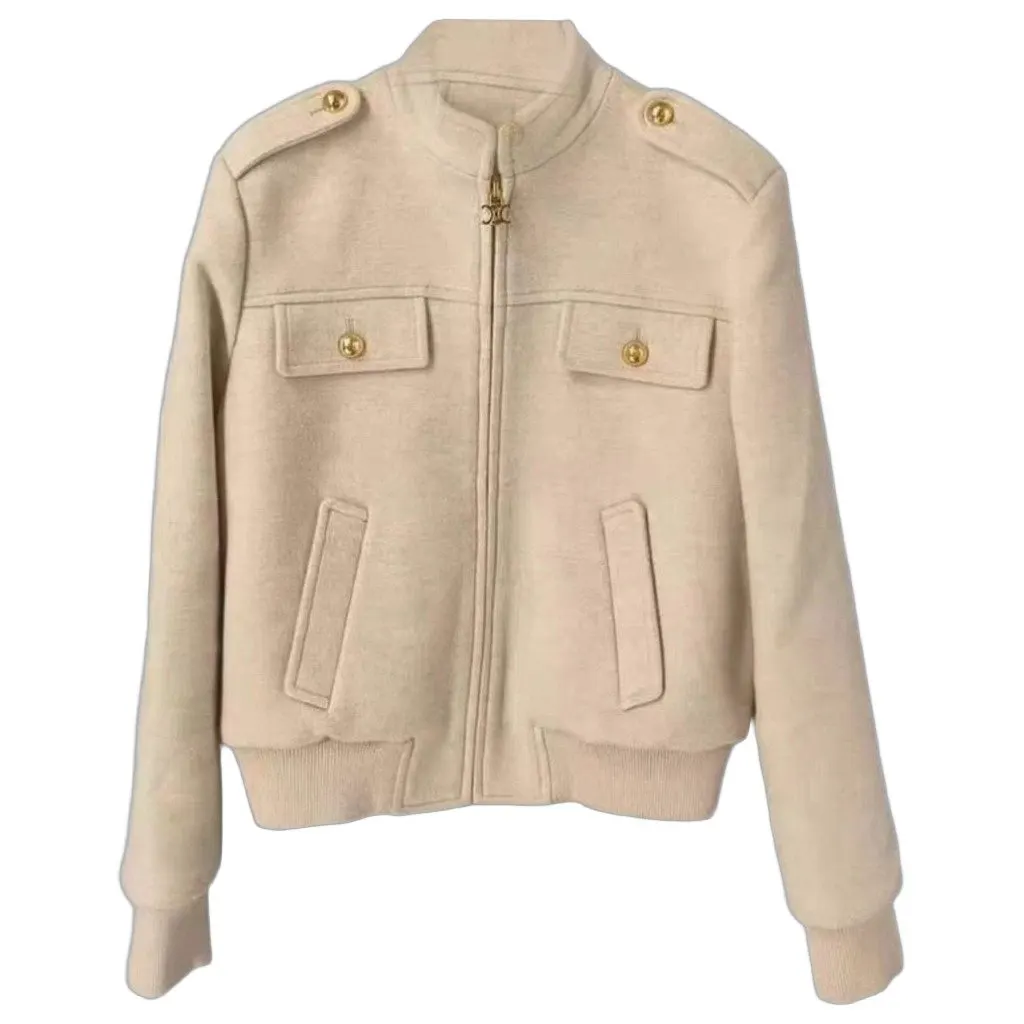 Celine Cashmere Jacket MultiColor Cashmere Very good - Front View