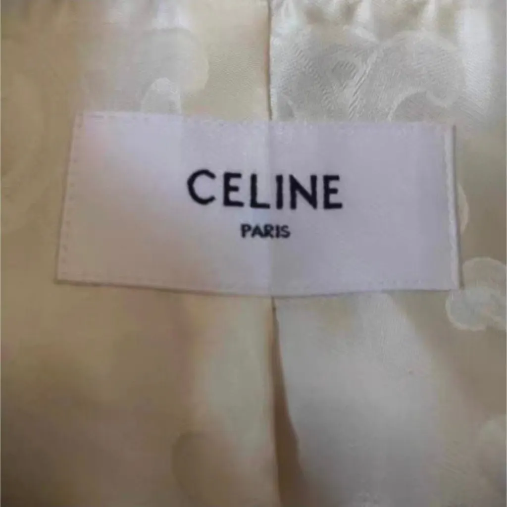 Celine Cashmere Jacket MultiColor Cashmere Very good - Inside View