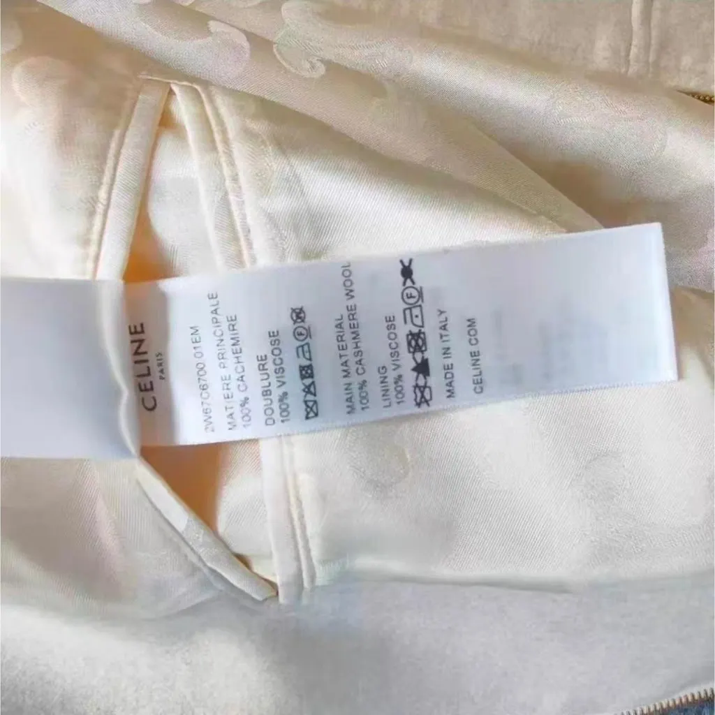Celine Cashmere Jacket MultiColor Cashmere Very good - Box View