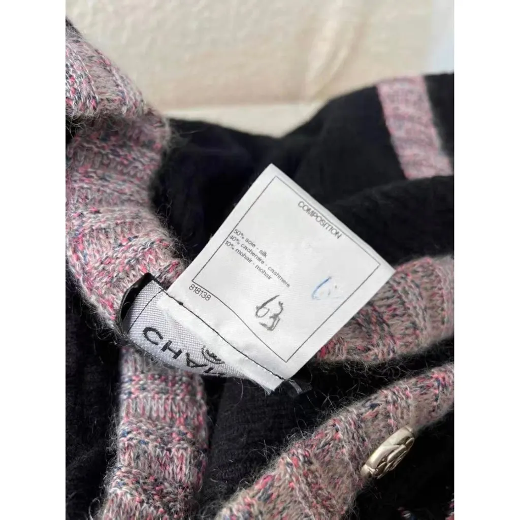 Chanel Cashmere Dress MultiColor Cashmere Very good - Inside View