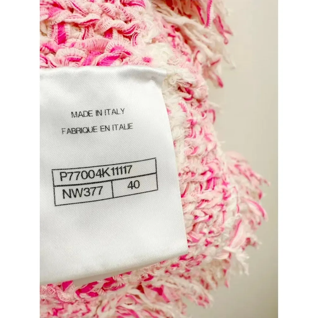 Chanel La Petite Veste Noire Cotton Jacket MultiColor Cotton Never worn, with tag - Model View