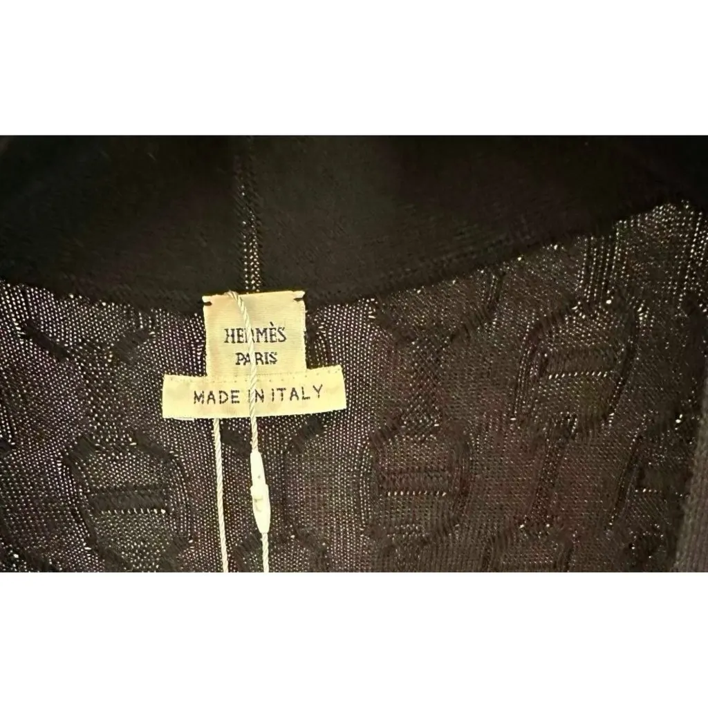 Hermes Black Cashmere Knitwear Black Cashmere Very good - Model View
