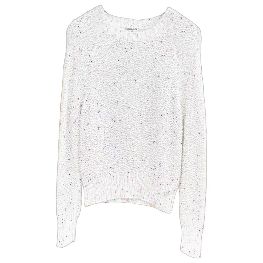 Chanel Cotton Knitwear MultiColor Cotton Very good - Front View