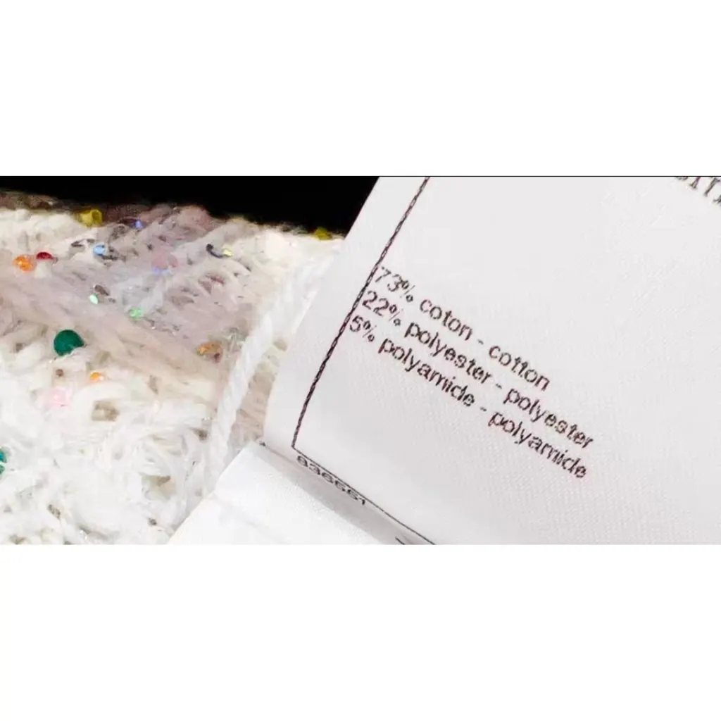 Chanel Cotton Knitwear MultiColor Cotton Very good - Inside View