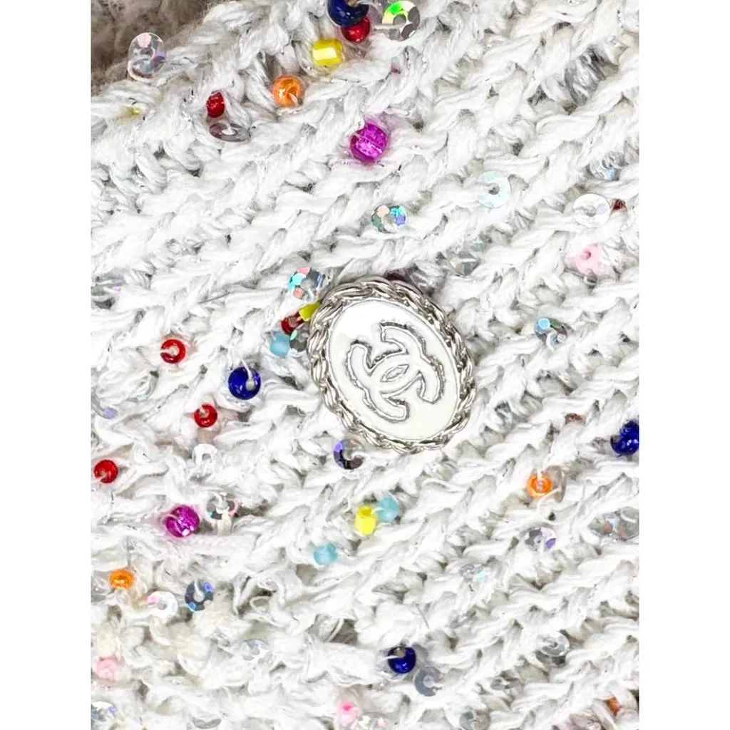 Chanel Cotton Knitwear MultiColor Cotton Very good - Model View