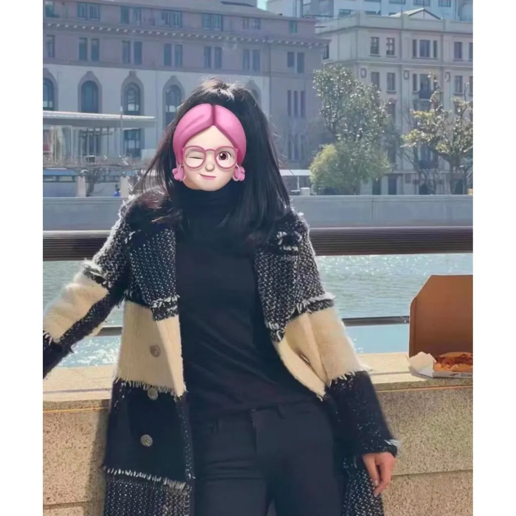 Chanel Cashmere Coat MultiColor Cashmere Never worn, with tag - Box View