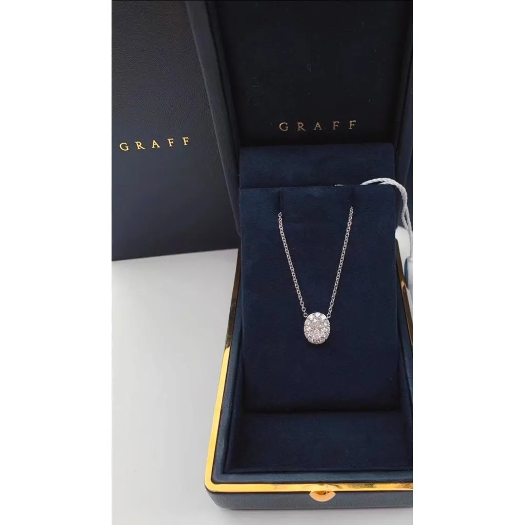 Graff Necklace MultiColor Lace Very good - Box View