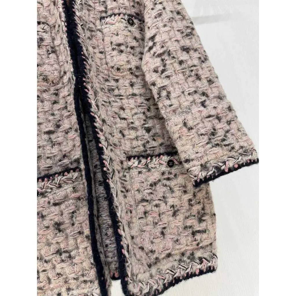 Chanel Cashmere Coat MultiColor Cashmere Never worn, with tag - Inside View