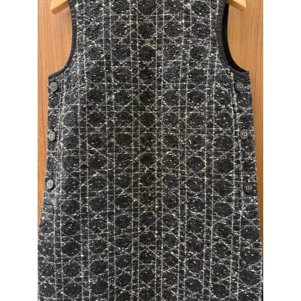 Dior Cotton Dress MultiColor Cotton Very good - Back View