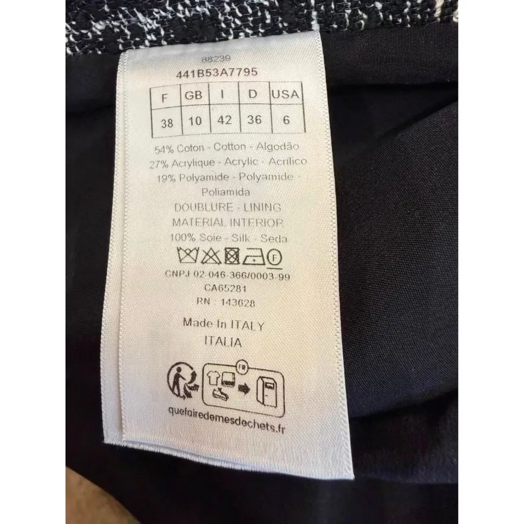 Dior Cotton Dress MultiColor Cotton Very good - Box View