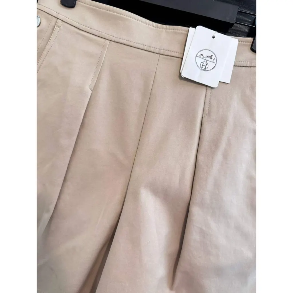 Hermes Cotton Shorts MultiColor Cotton Never worn, with tag - Model View