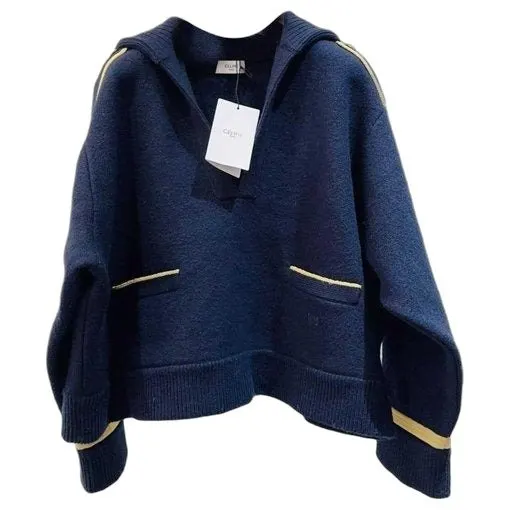 Celine Wool Knitwear MultiColor Wool Never worn, with tag - Front View