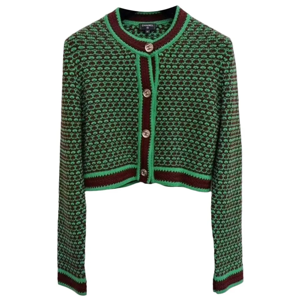 Chanel Cashmere Knitwear MultiColor Cashmere Very good - Front View