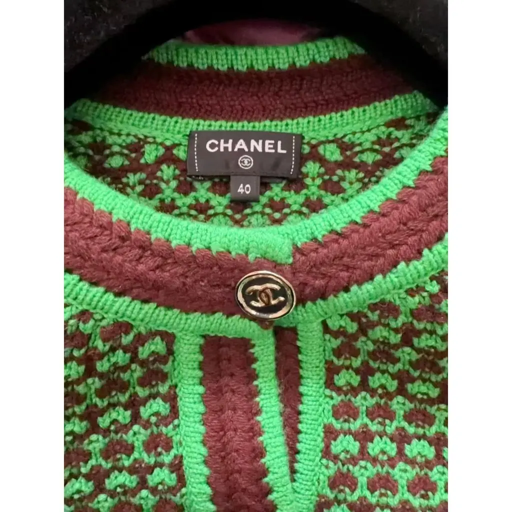 Chanel Cashmere Knitwear MultiColor Cashmere Very good - Inside View