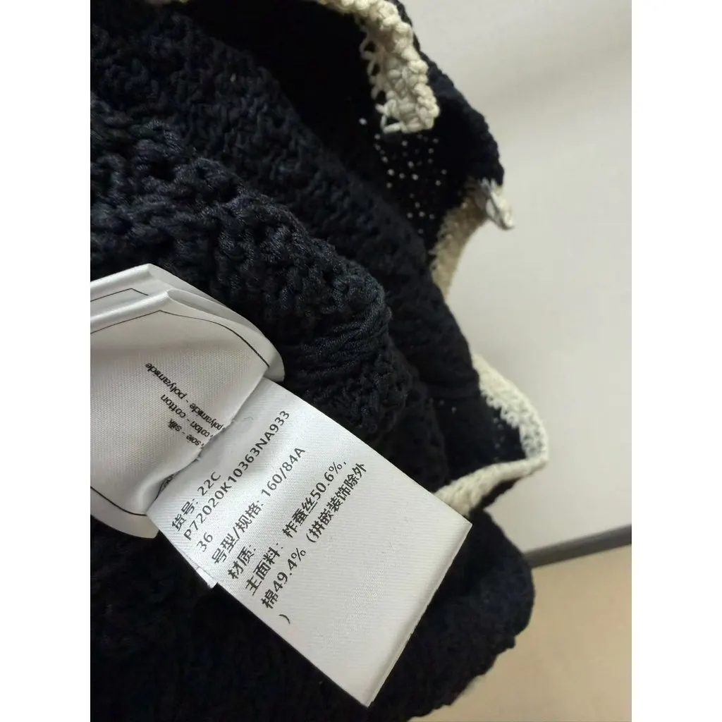 Chanel Silk Dress MultiColor Silk Never worn, with tag - Inside View