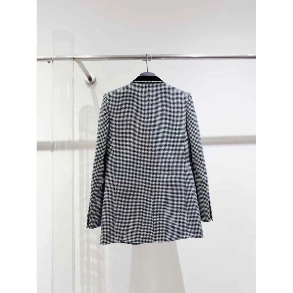 Saint Laurent Wool Jacket MultiColor Wool Never worn - Back View