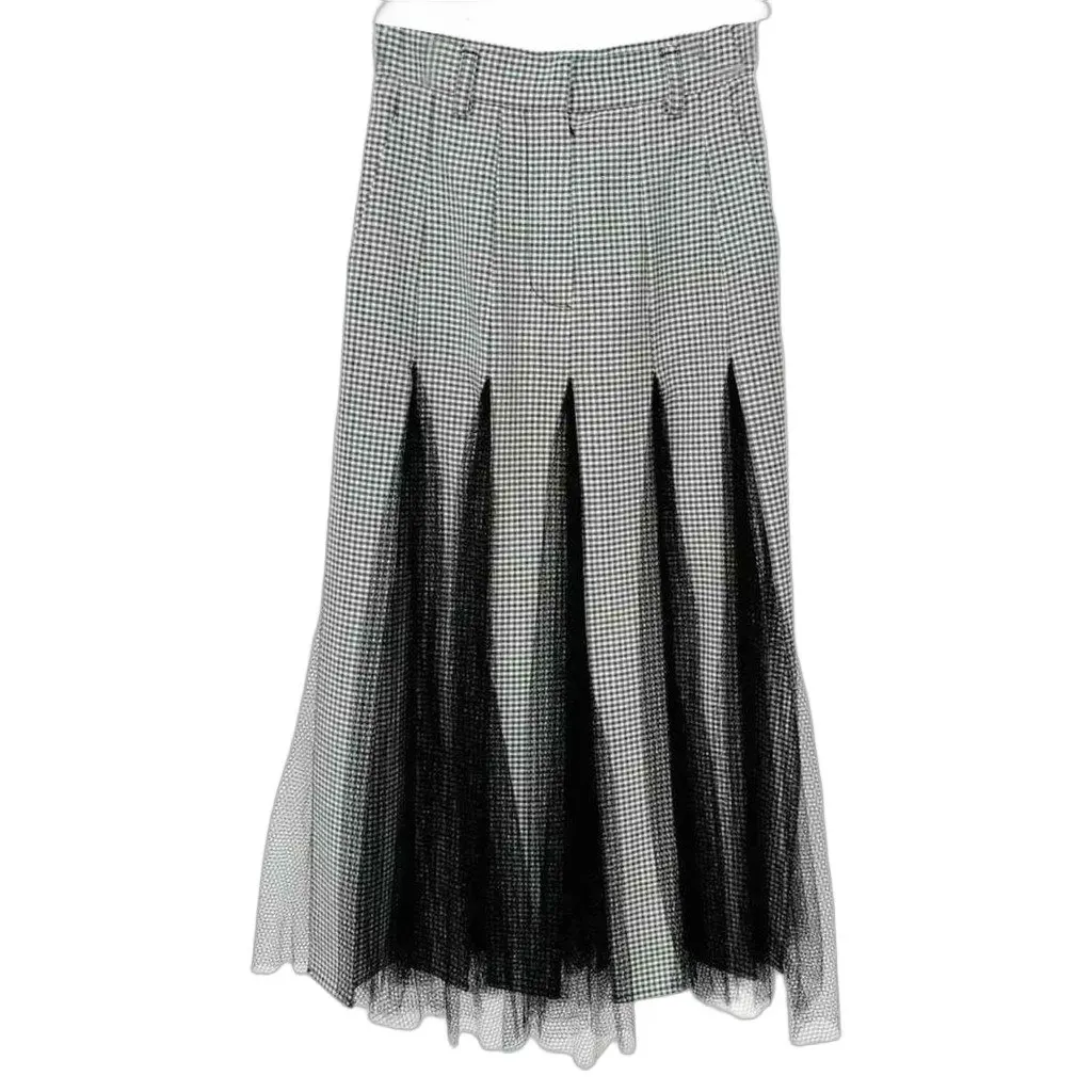 Dior Wool Skirt MultiColor Wool Very good - Front View