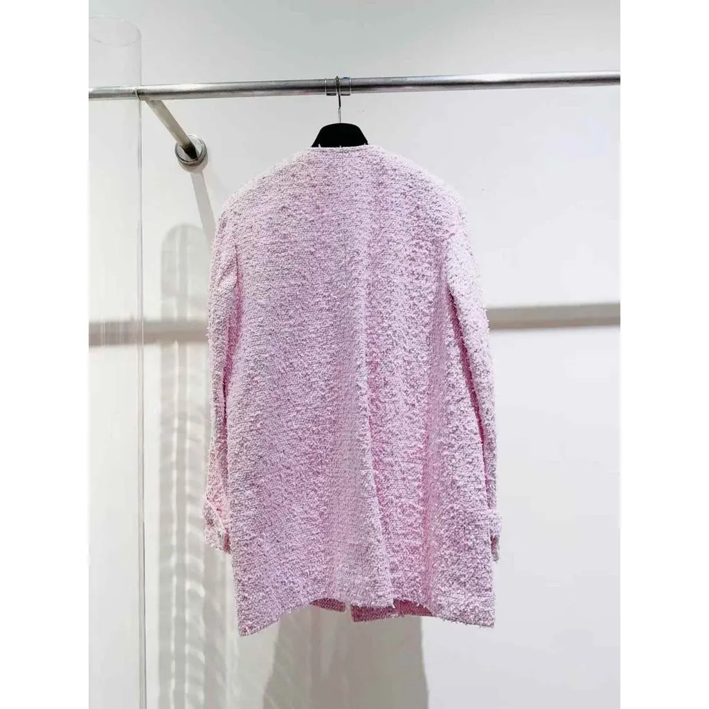 Chanel La Petite Veste Noire Tweed Jacket MultiColor Tweed Very good - Back View