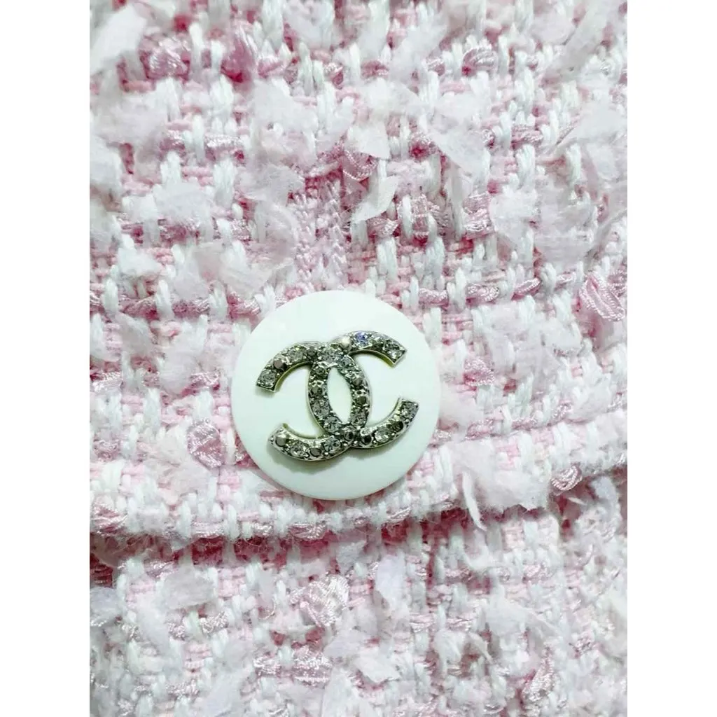 Chanel La Petite Veste Noire Tweed Jacket MultiColor Tweed Very good - Inside View