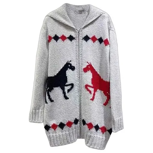 Dior Wool Knitwear MultiColor Wool Very good - Front View