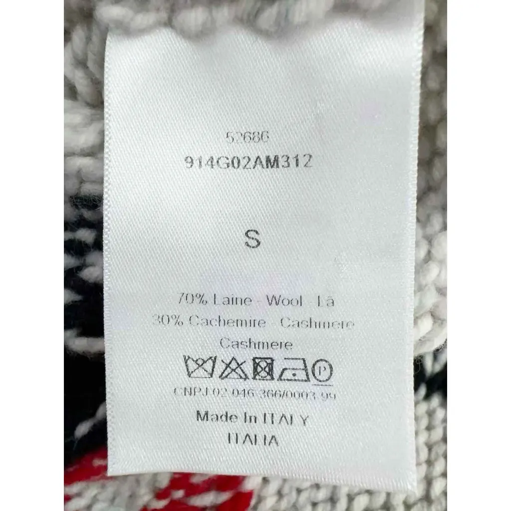 Dior Wool Knitwear MultiColor Wool Very good - Model View