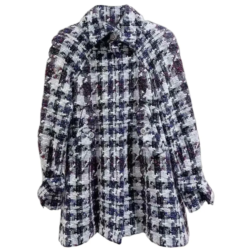 Chanel La Petite Veste Noire Tweed Jacket MultiColor Tweed Very good - Front View
