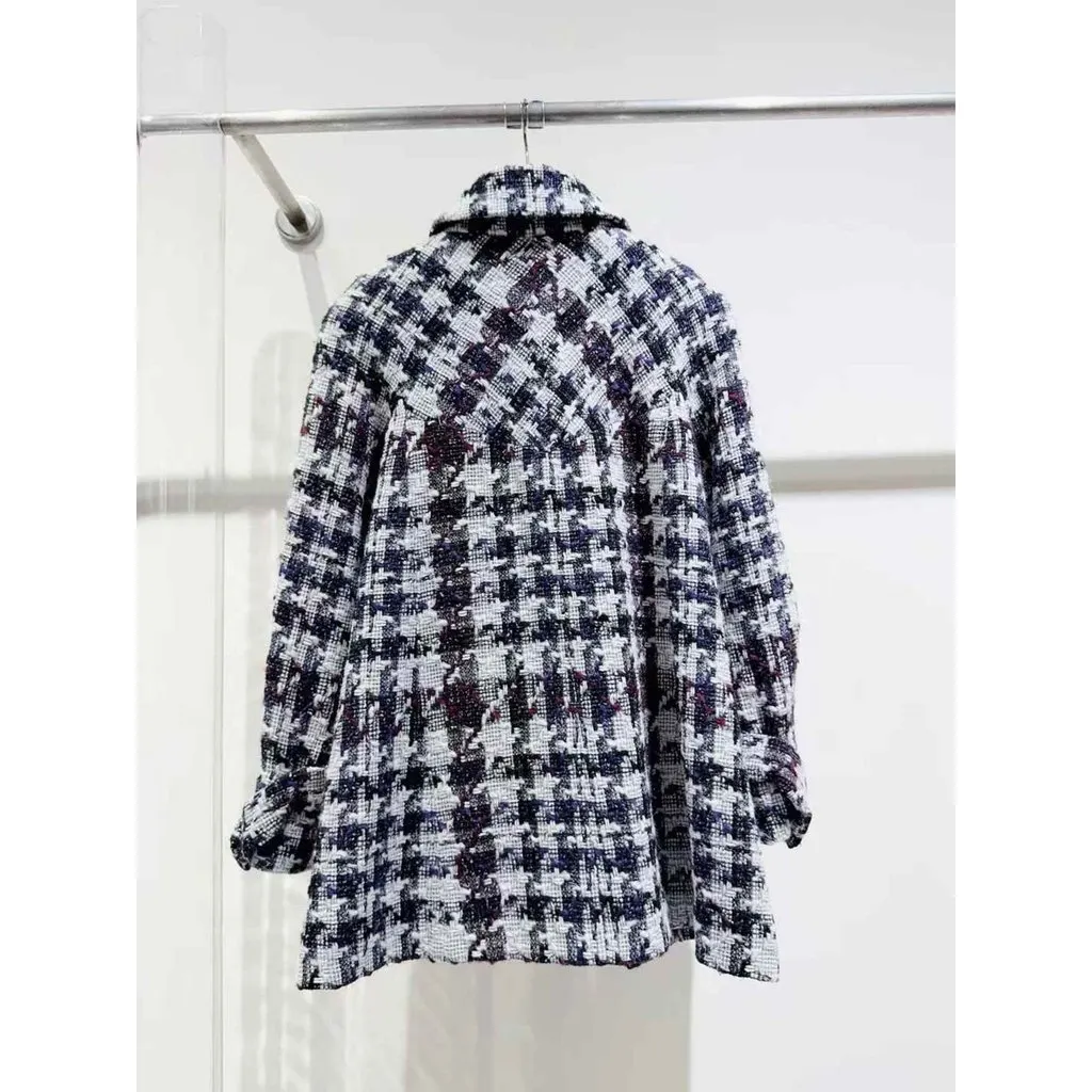 Chanel La Petite Veste Noire Tweed Jacket MultiColor Tweed Very good - Back View