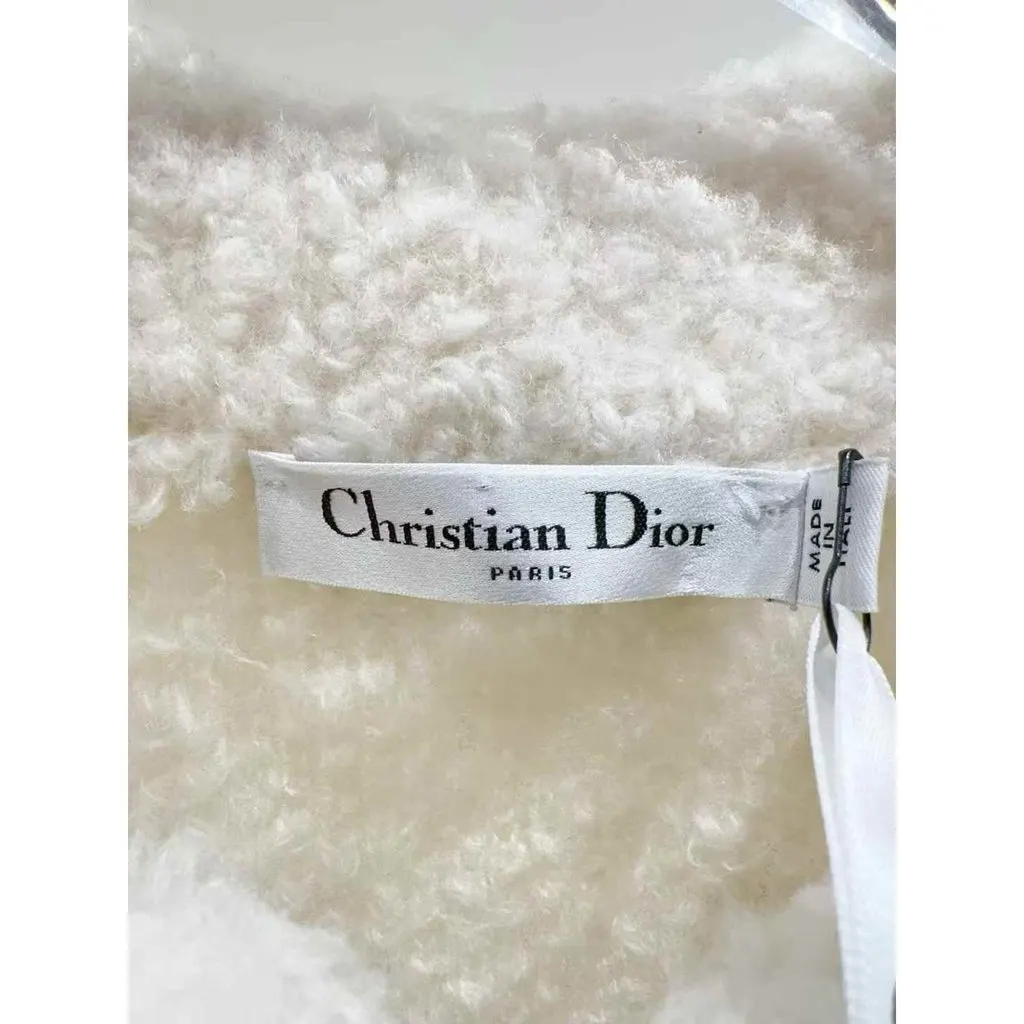 Dior Wool Coat MultiColor Wool Never worn, with tag - Inside View