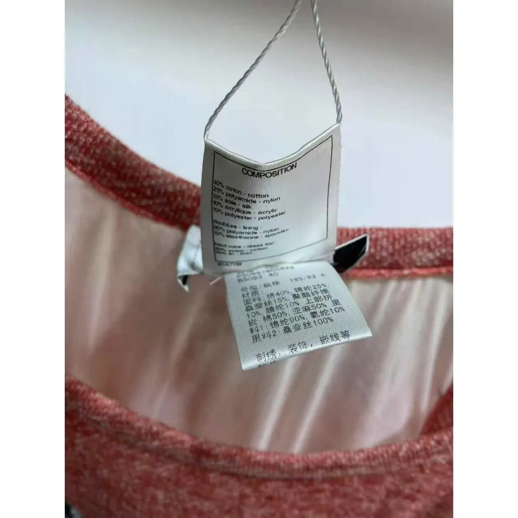 Chanel Cotton Dress MultiColor Cotton Very good - Model View