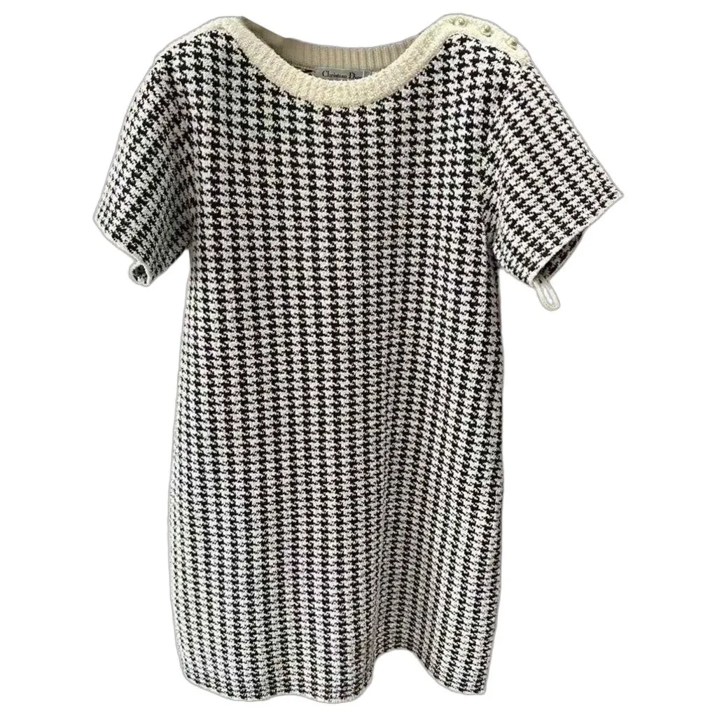 Dior Cotton Dress MultiColor Cotton Very good - Front View